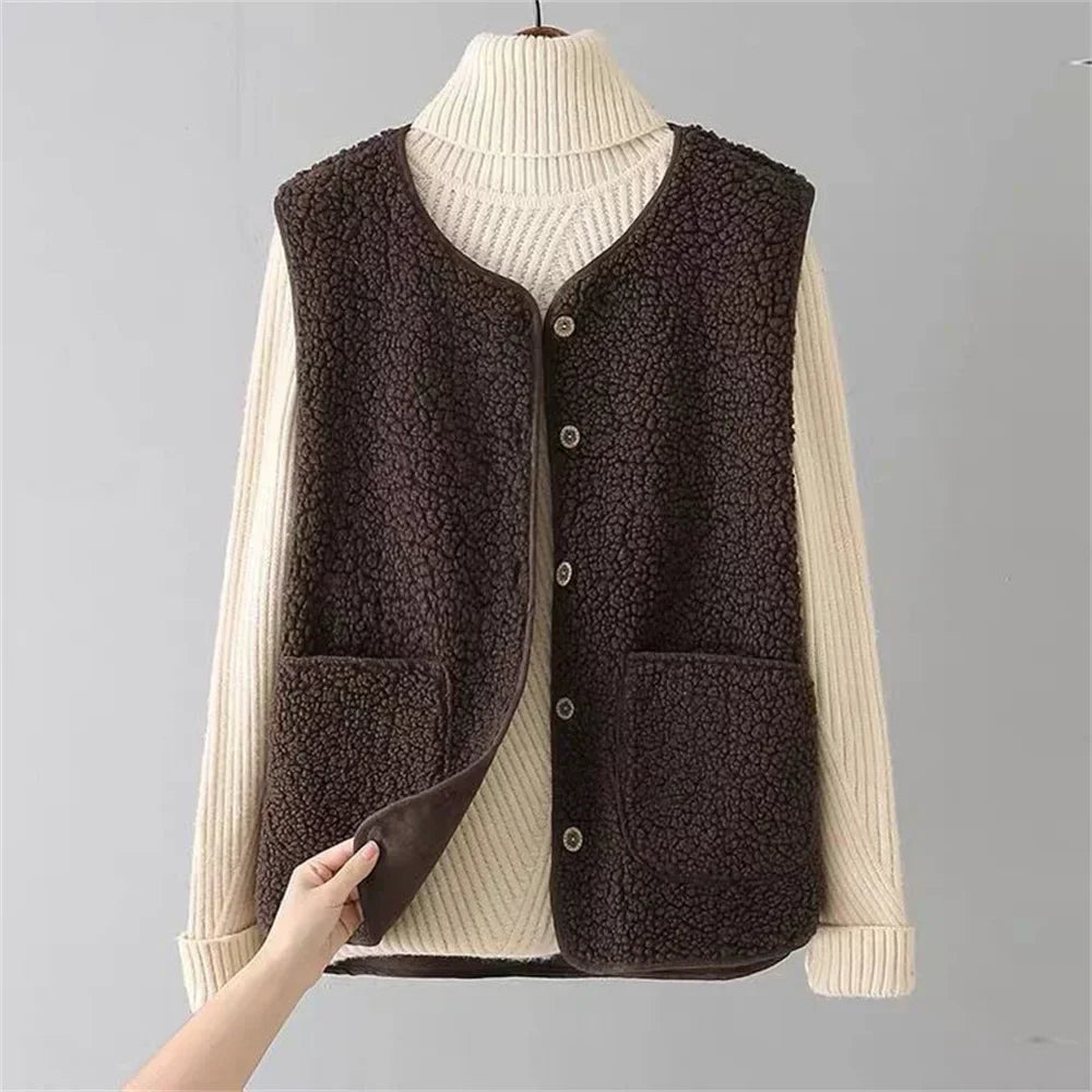 CLAIRE | Gilet Élégant en Tricot